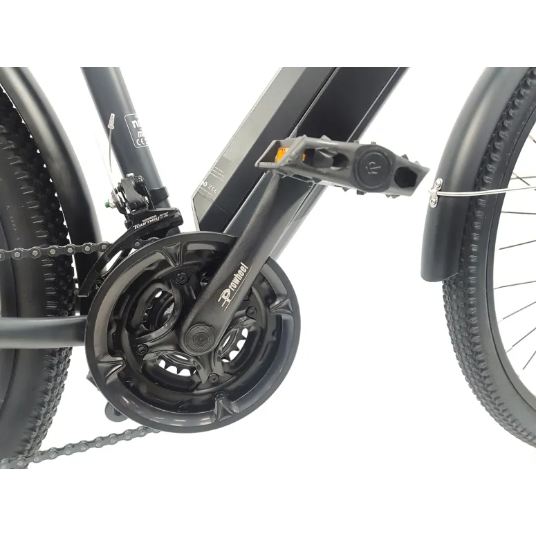 Elektryczny Rower Trekkingowy 27,5 Unisex 5 Trybów ALU Tarcze 21 Biegów