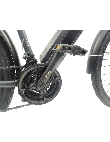 Elektryczny Rower Trekkingowy 27,5 Unisex 5 Trybów ALU Tarcze 21 Biegów