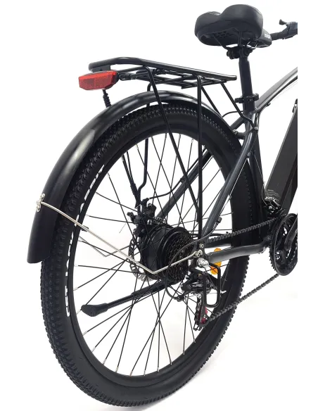 Elektryczny Rower Trekkingowy 27,5 Unisex 5 Trybów ALU Tarcze 21 Biegów