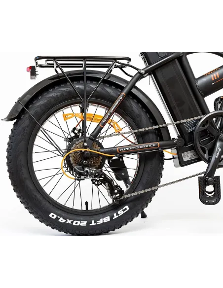 Rower Elektryczny Składany Fatbike 20 ALU Składak Tarcze 7 bieg Wspomaganie