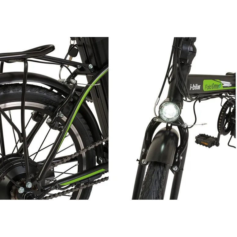 Elektryczny Rower Składany 20 Składak 3 Tryby Walk