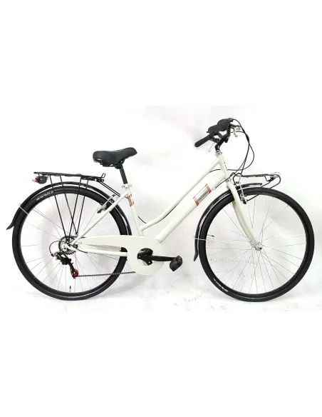 Rower Miejski Damski 28 Bagażniki 6 biegów Damka