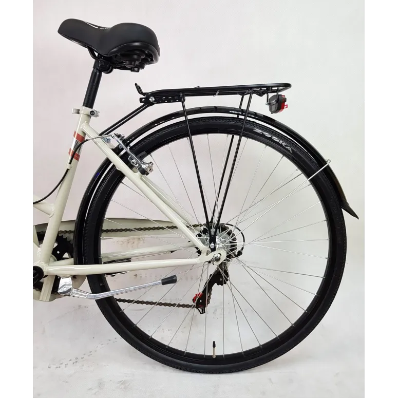 Rower Miejski Damski 28 Bagażniki 6 biegów Damka