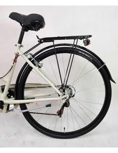 Rower Miejski Damski 28 Bagażniki 6 biegów Damka