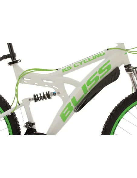 Młodzieżowy Rower Górski MTB 26 Pełna Amortyzacja Full Suspension Błotniki