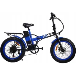 Rower Elektryczny Składany Fatbike 20 Tarcze 250W