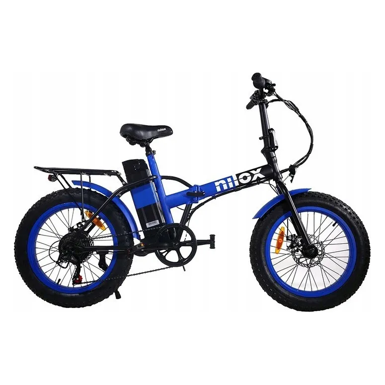 Rower Elektryczny Składany Fatbike 20 Tarcze 250W