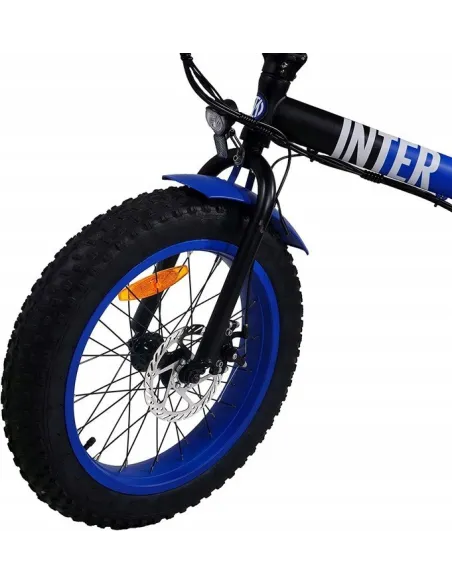 Rower Elektryczny Składany Fatbike 20 Tarcze 250W