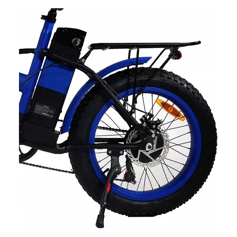 Rower Elektryczny Składany Fatbike 20 Tarcze 250W
