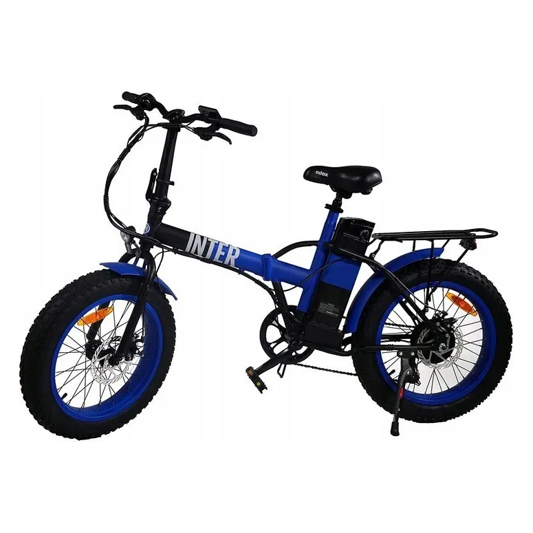 Rower Elektryczny Składany Fatbike 20 Tarcze 250W