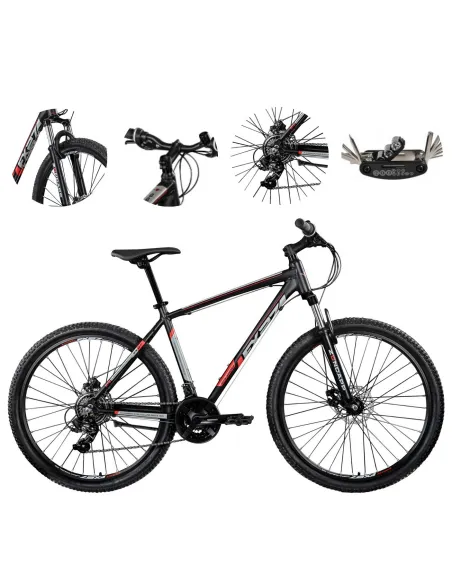 Rower Górski 27,5 Aluminium Hamulce Tarczowe Stopka Męski Damski Hardtail