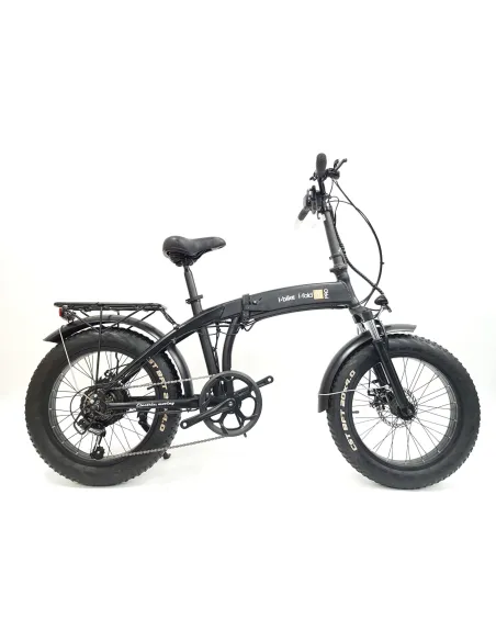 Elektryczny Rower Składany 20 Fat ALU Tarcze 250W Składak Dźwignie 7 Biegów