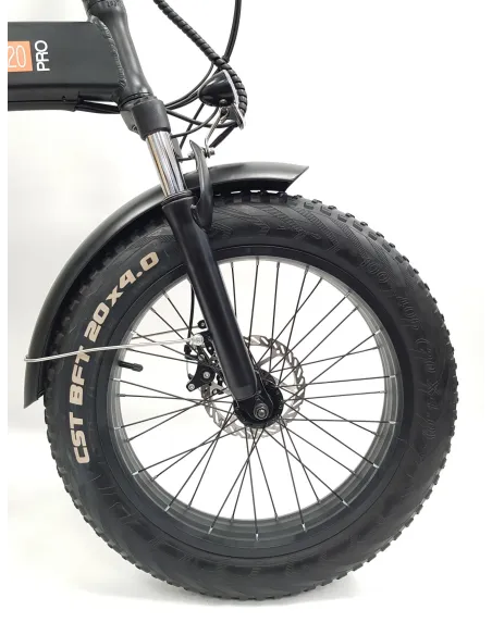 Elektryczny Rower Składany 20 Fat ALU Tarcze 250W Składak Dźwignie 7 Biegów