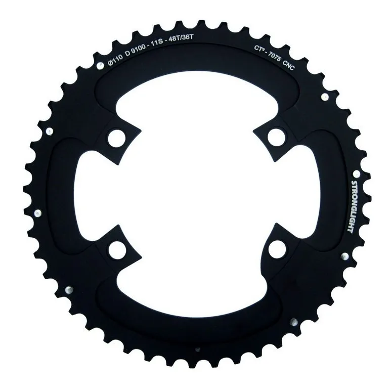 Tarcza STRONGLIGHT Zębatka Shimano FC-R9100 Dura-Ace BCD 110mm 48 (36) 48T