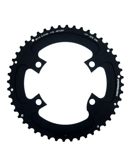 Tarcza STRONGLIGHT Zębatka Shimano FC-R9100 Dura-Ace BCD 110mm 48 (36) 48T