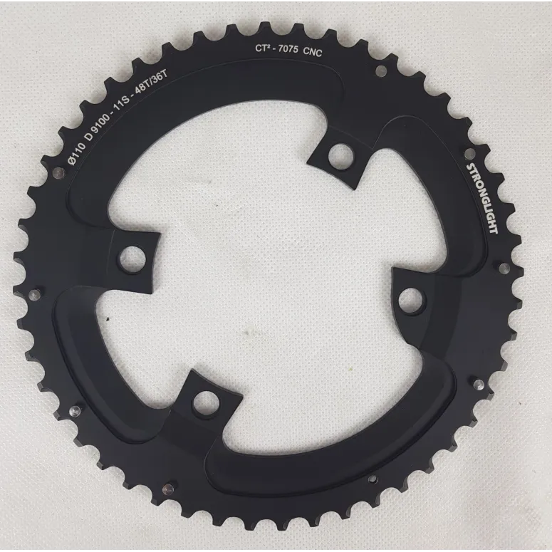 Tarcza STRONGLIGHT Zębatka Shimano FC-R9100 Dura-Ace BCD 110mm 48 (36) 48T