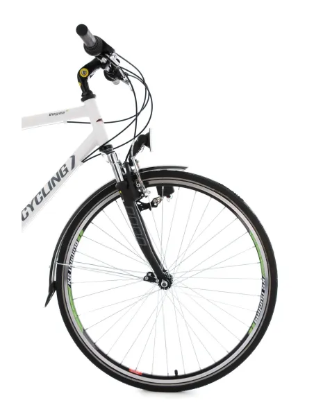 Rower Trekkingowy Męski 28 Oświetlenie Bagażnik