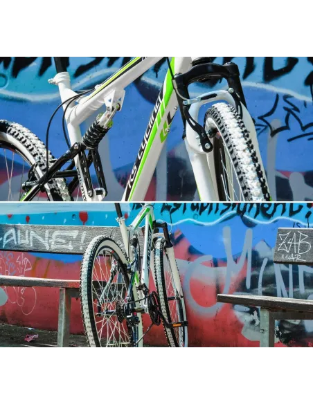 Rower Górski Młodzieżowy 26 Góral Damski Męski Pełna Amortyzacja Hardtail