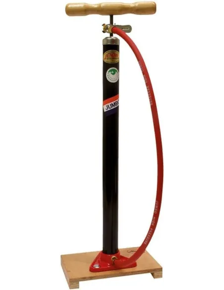 Pompka Rowerowa Jumbo Podłogowa Zawory Dunlop Stal