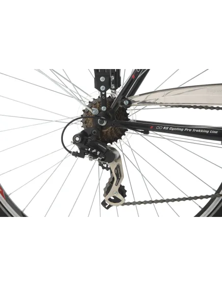 Rower Trekkingowy Męski 28 Bagaż Światła 21 biegów