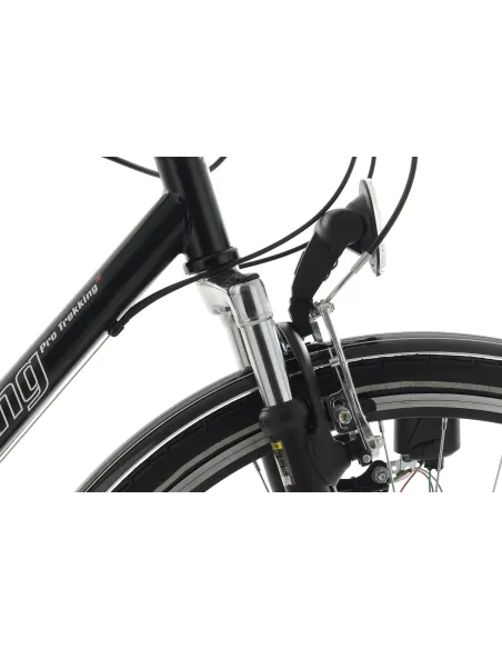 Rower Trekkingowy Męski 28 Bagaż Światła 21 biegów