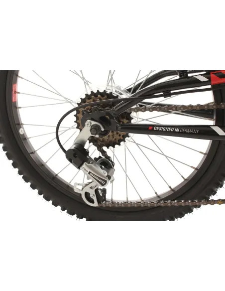 Dziecięcy Rower Górski 20 MTB Amortyzacja 6 biegów