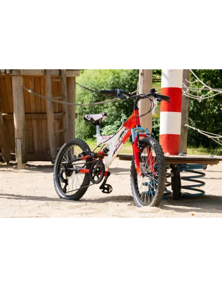 Dziecięcy Rower Górski 20 MTB Amortyzacja 6 biegów