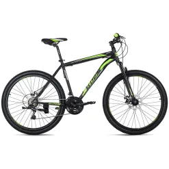 Rower Górski 26 Stal Młodzieżowy MTB Hardtail Tarcze Amortyzacja Shimano