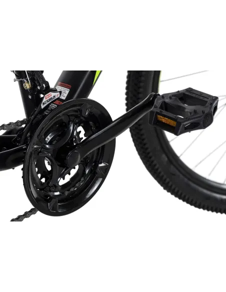 Rower Górski 26 Stal Młodzieżowy MTB Hardtail Tarcze Amortyzacja Shimano