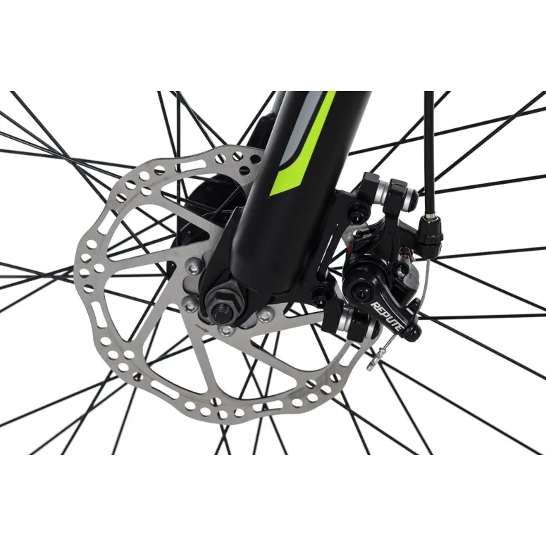 Rower Górski 26 Stal Młodzieżowy MTB Hardtail Tarcze Amortyzacja Shimano