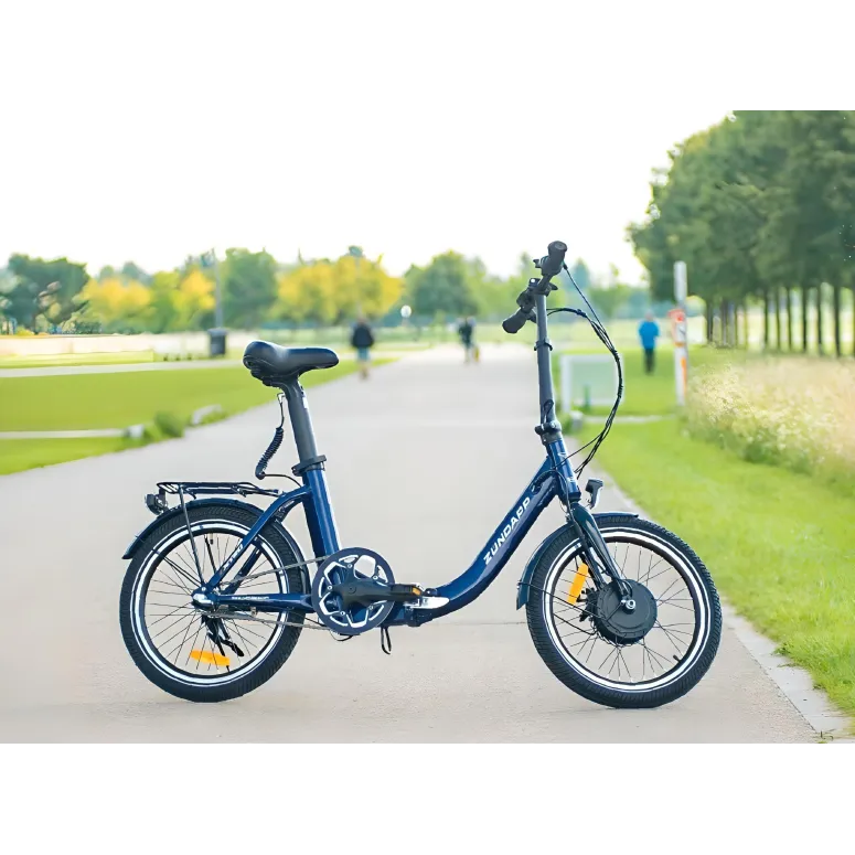 Elektryczny Rower Miejski 20 Składany Aluminium 6,4Ah Nexus Składak 5 Tryb