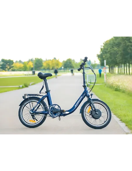 Elektryczny Rower Miejski 20 Składany Aluminium 6,4Ah Nexus Składak 5 Tryb