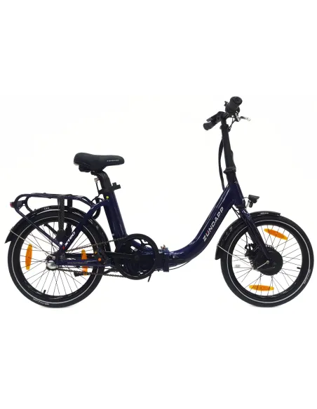 Elektryczny Rower Miejski 20 Składany Aluminium 6,4Ah Nexus Składak 5 Tryb