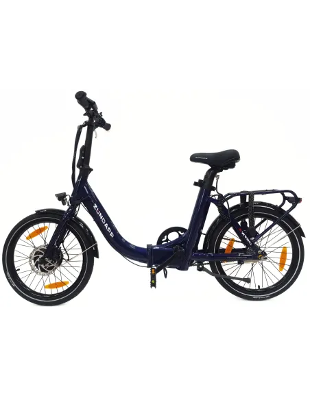 Elektryczny Rower Miejski 20 Składany Aluminium 6,4Ah Nexus Składak 5 Tryb