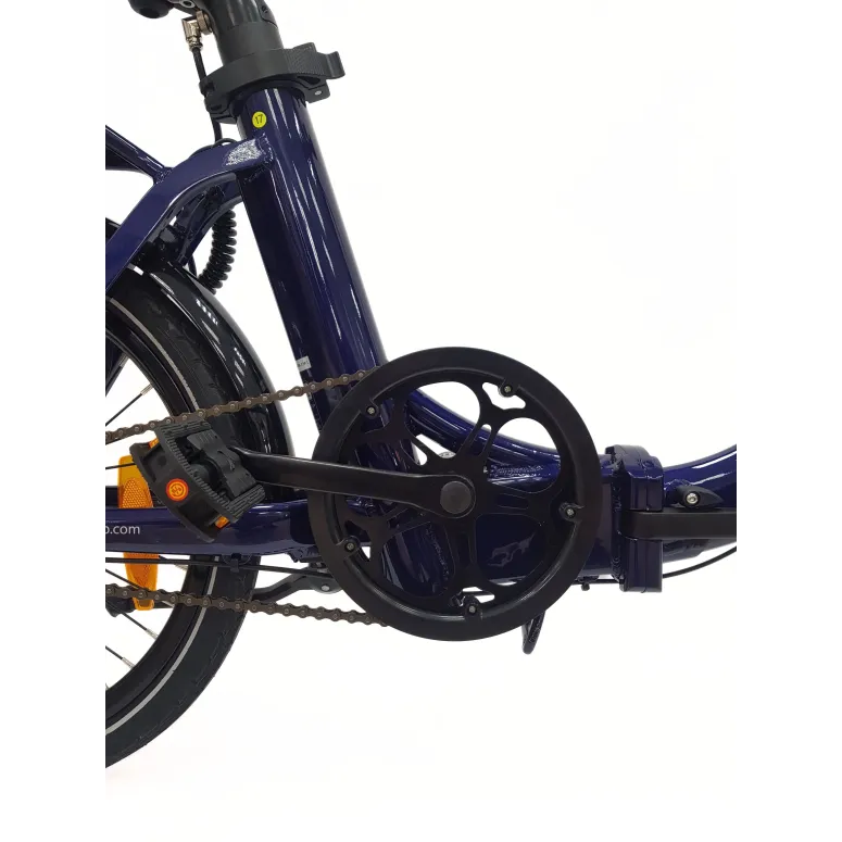 Elektryczny Rower Miejski 20 Składany Aluminium 6,4Ah Nexus Składak 5 Tryb