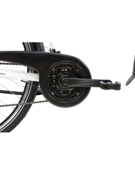Elektryczny Rower Trekkingowy 28 Alu Wspomaganie Światła Bagażnik Błotniki