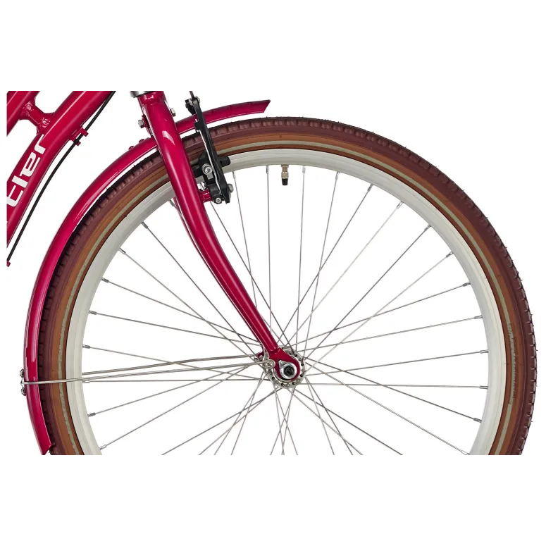 Dziewczęcy Rower Miejski 24 Nexus 3 Aluminiowy