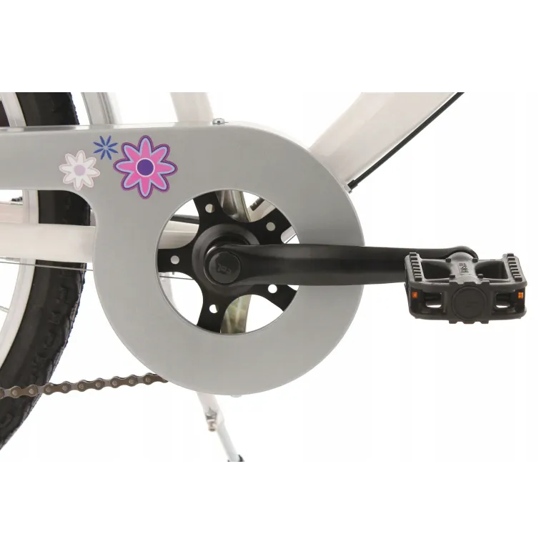 Dziewczęcy Rower Miejski 24 Dziecięcy Komunia