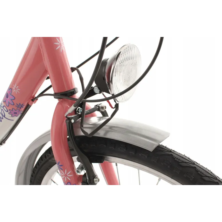 Dziewczęcy Rower Miejski 24 Dziecięcy Komunia