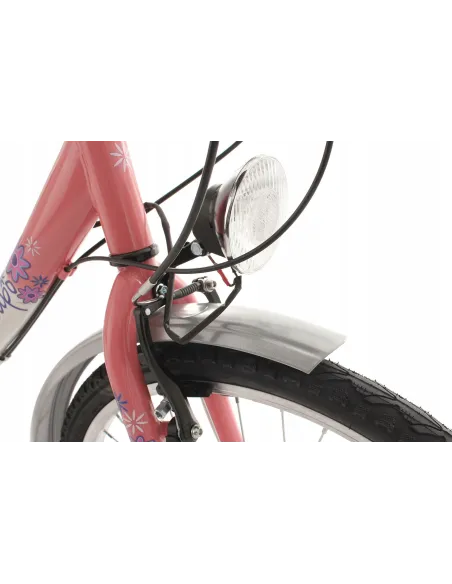 Dziewczęcy Rower Miejski 24 Dziecięcy Komunia