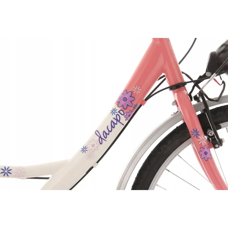 Dziewczęcy Rower Miejski 24 Dziecięcy Komunia