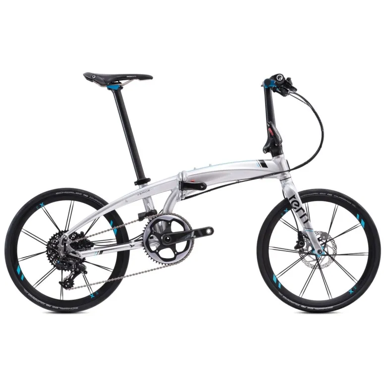 ALU Składak Rower Składany 20 Sram Hydrauliczne - 1