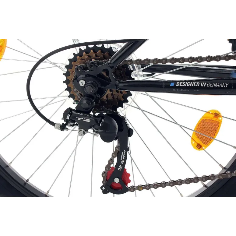 Niemiecki chłopięcy Rower górski MTB 24 Zodiac