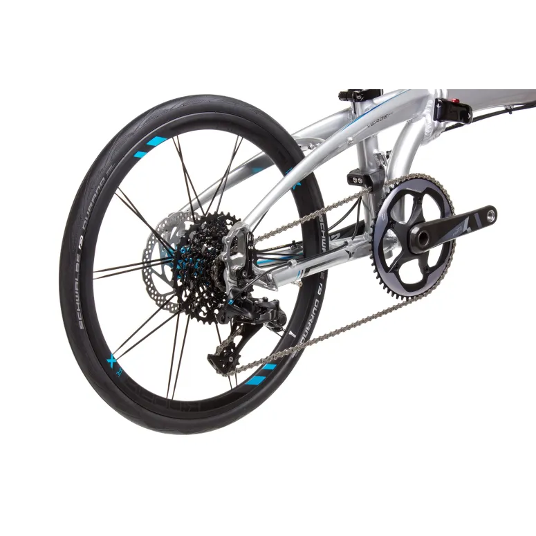 ALU Składak Rower Składany 20 Sram Hydrauliczne - 5