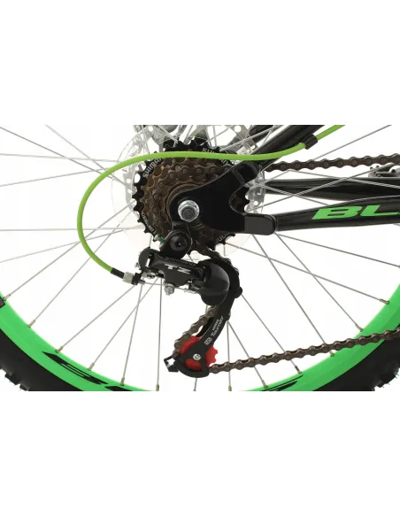 Dziecięcy Rower Górski 24 Dla Chłopca Dziewczynki Amortyzacja Błotniki