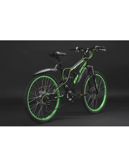 Dziecięcy Rower Górski 24 Dla Chłopca Dziewczynki Amortyzacja Błotniki