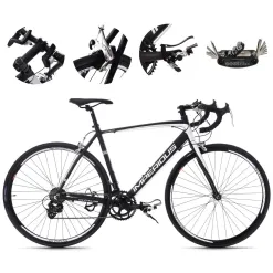 Męski Rower Szosowy 28 Aluminiowy Wyścigowy Kolarzówka Dual Pivot Dźwignie
