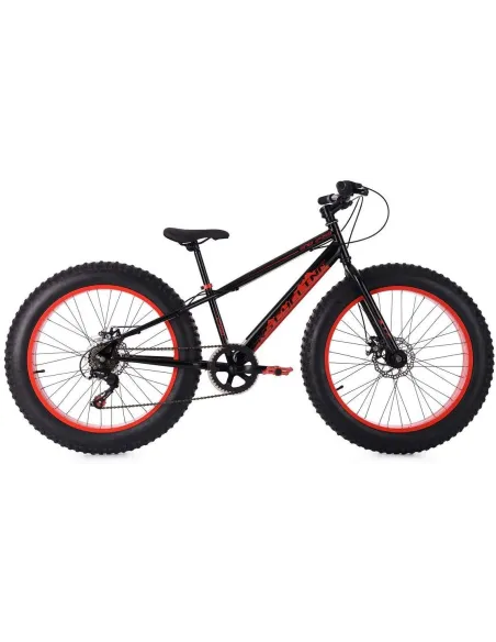 Rower Fatbike 24 Chłopięcy Grube Opony Tarcze