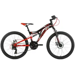 Rower Górski Dziecięcy 24 Młodzieżowy Amortyzacja