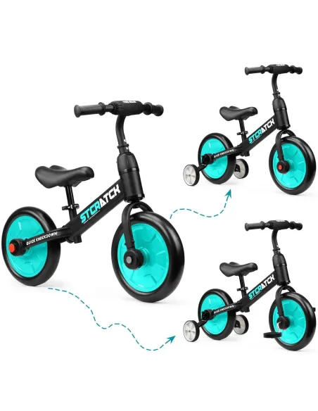 2+ Dziecięcy Rower Biegowy 3 w 1 Multi Trójkołowy - 2